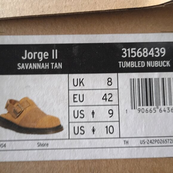 Dr. Martens Jorge II Savannah Tan Tumbled Nubuck Leather - Picture 5 of 5